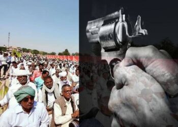 सिंघू बॉर्डर वर सुरू असलेल्या शेतकरी आंदोलनात गोळीबार, घटनेने खळबळ