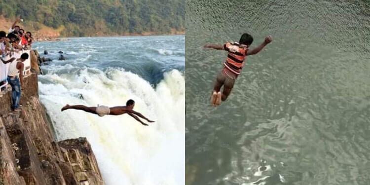 धुवांधार वॉटर फॉल : dhuwandhar water fall mp