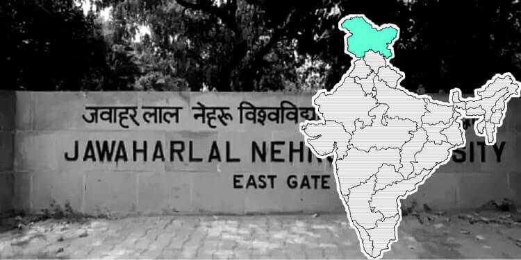 Controversy over writing 'Indian occupation in Kashmir' for JNU webinar