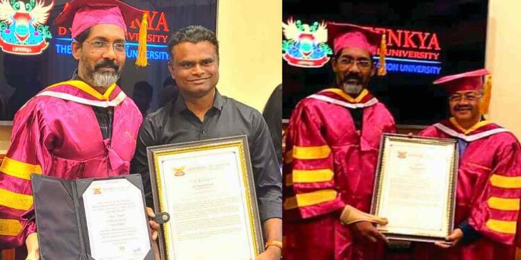 दिग्दर्शक नागराज मंजुळे डॉक्टरेट director nagraj manjule has been honored doctorate by d y patil university