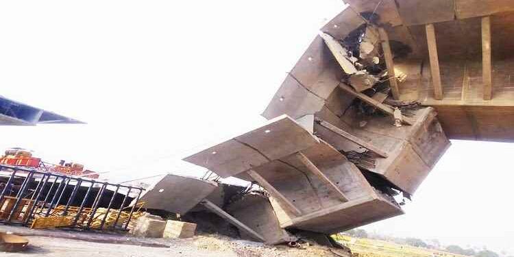 1710 कोटी पूल कोसळला The Rs 1,710 crore bridge collapsed in bihar before it could be completed