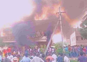 आंबेडकर नाव विरोध Konaseema agitation Oppose to naming Dr. Babasaheb Ambedkar; mob arson, stone throwing