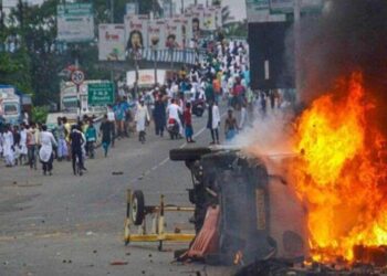 Prophet Muhammad Protest: Two killed, several policemen injured in violence