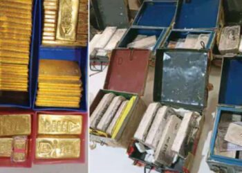इडी ची मोठी कारवाई मुंबईतून 91.5 किलो सोनं, 340 किलो चांदी जप्त 91.5 kg of gold, 340 kg of silver seized in Mumbai by ED raids