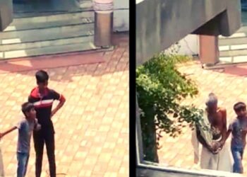 uncle leave me... I will die Dalit boy was beaten by Jain monk in Jain temple जैन मंदिरात दलित मुलावर अत्याचार