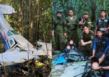 कोलंबिया विमान अपघात,40 दिवसांनी 4 मुलं जंगलात जिवंत सापडली Columbia plane crash, 4 children found alive in jungle 40 days later