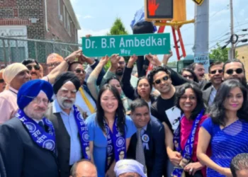 अमेरिकेतील ब्रॉडवे रस्त्याला आंबेडकरांचे नाव Dr. Babasaheb Ambedkar's co-name to Broadway street in New York City, USA