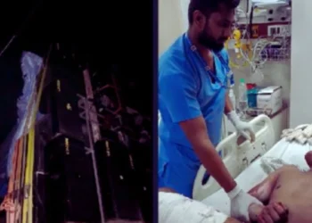 मेरठ हायटेंशन वायर Meerut High tension wire current 5 Kavad devotees death, many burnt