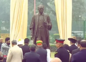 सर्वोच्च न्यायालयाच्या आवारात डॉ.बाबासाहेब आंबेडकर यांच्या पुतळ्याचे अनावरण The unveiling of the statue of Dr. Babasaheb Ambedkar in the premises of the Supreme Court