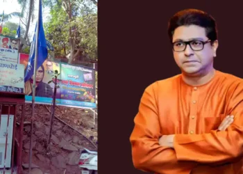 जातीयवादी मनसे संतोष धुरी MNS Activist Santosh Dhuri Opposes Blue Flag and Drinking Water Tank, Sparks Controversy with Alleged Communal Mentality