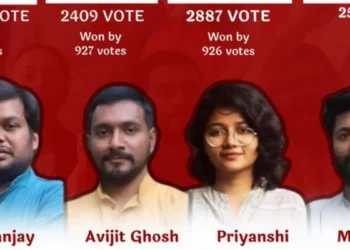 जेएनयू विद्यार्थी निवडणूक 2024 JNU Student Union Elections Victory for Left, Dalit Face President; Heavy defeat of ABVP