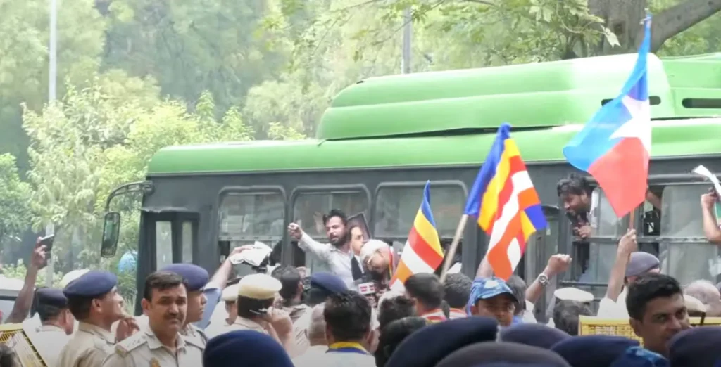 संसद परिसरातील आंबेडकर Ambedkar, Gandhi, Shivaji Statues Removal from Parliament Complex Sparks Outrage Among Ambedkarites