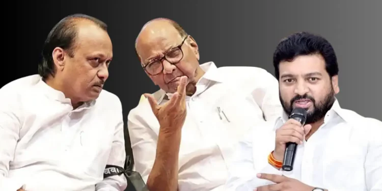 शरद पवार अजित एकत्र Sharad Pawar-Ajit Pawar can come together - Atul Benke's statement