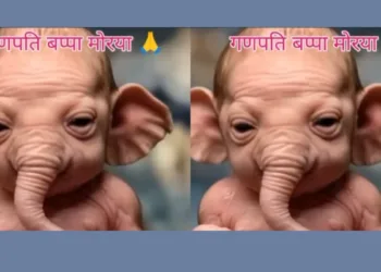 फॅक्ट चेक: राजस्थान मध्ये जन्मला भगवान गणेश च्या आकृतीसारखा बालक ? Fact Check Viral Video Claiming Baby with Ganesh's Face Born in Rajasthan is Digitally Created