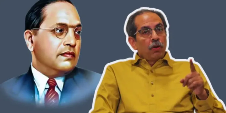 आंबेडकरांवरील विधानावर उद्धव uddhav-thackeray-questions-amit-shah-ambedkar-statement